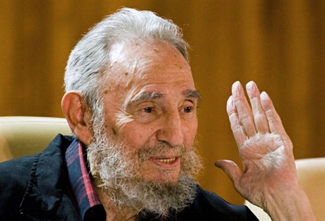 Cựu Chủ tịch Fidel castro của Cuba.